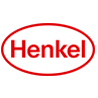 Logotipo Henkel Itaú em fundo preto.