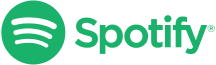 Logotipo do Spotify em fundo preto exibindo conteúdo e materiais educacionais para professores.