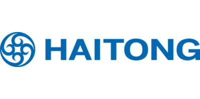 Logotipo HAITONG sobre fundo branco.