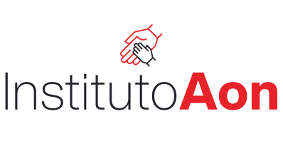 Logotipo do INSTITUTO AON com um aperto de mão.