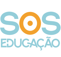 O logotipo da SOS Educação.