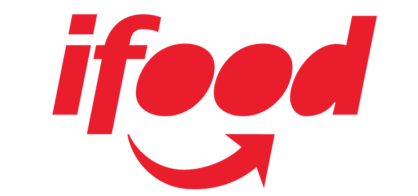 Logo do Ifood, parceiro do Instituto Ayrton Senna