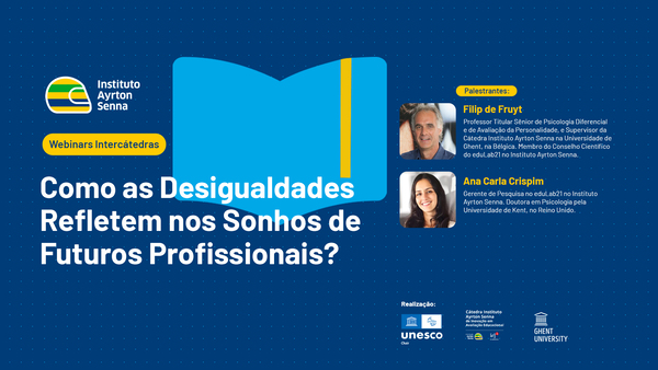 Webinar Intercátedras - informações do episódio três, como palestrantes e temática.